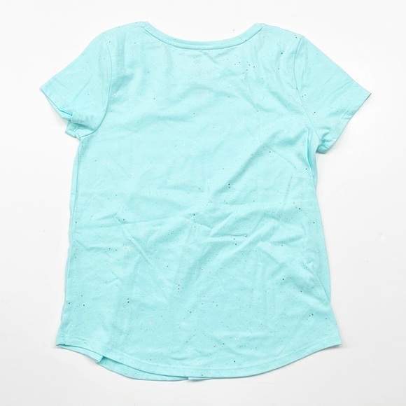 NEW SO girls light blue sparkle Favorite Tee - Picture 2 of 4